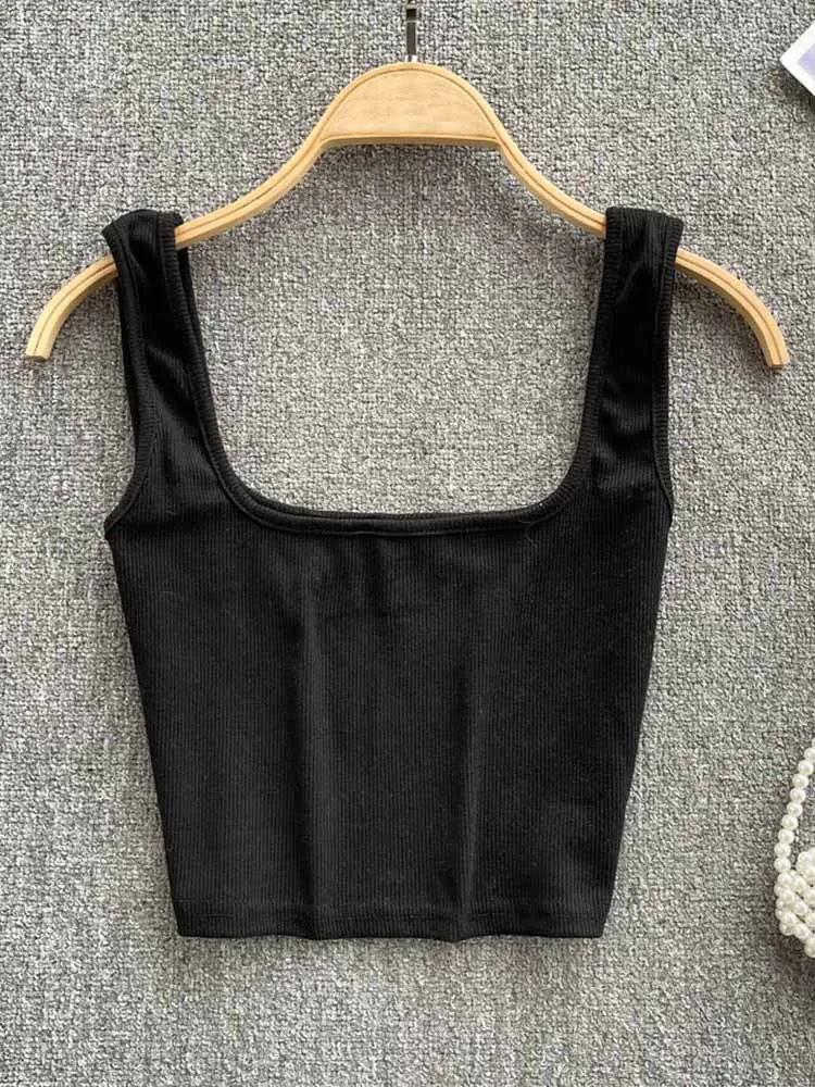 s10d0cb7c7a514a70b3ddac908f9ed75ca.webp Essential Ribbed Crop Tank