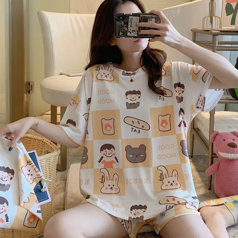 s651bc57d2da64f5b8c9de0c299b62f3c3.webp Honey Bear Dream Pajama Set