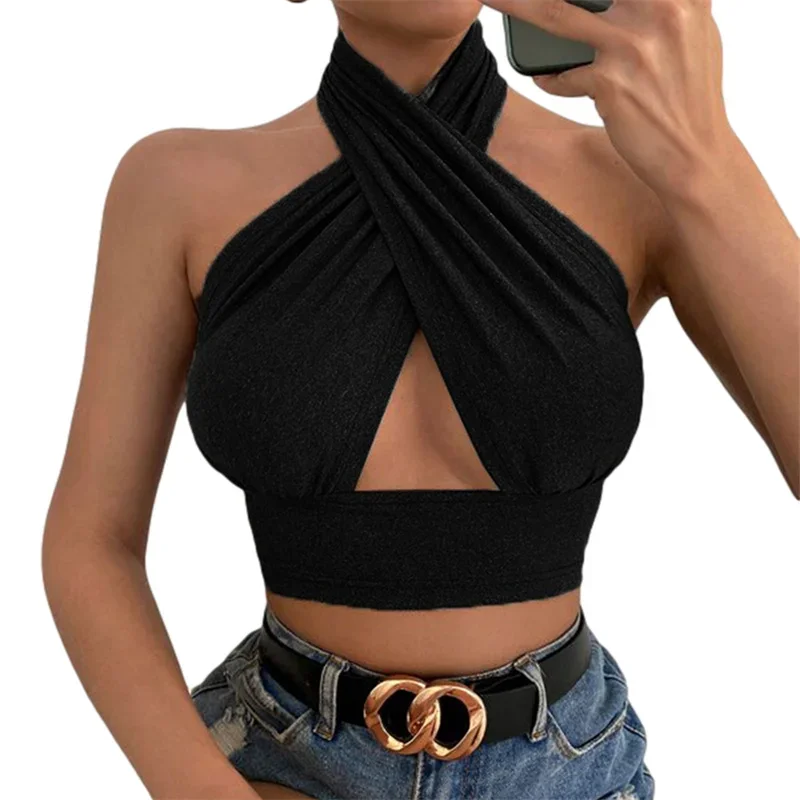 s66c7e203f7674845ba7b044e9580f31af.webp Luna Cross Halter Top
