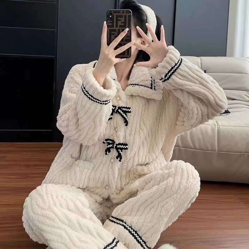 s74b0d11530f54547a820a80b49194104v.webp Cloud Cozy Fleece Pajama Set
