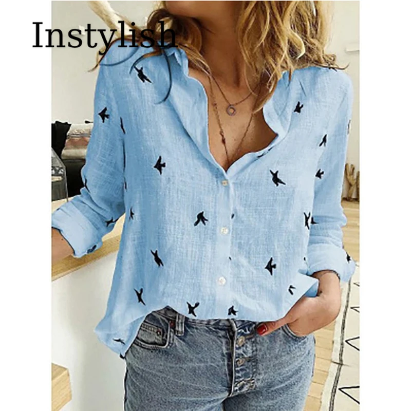 s92602c3e038e4d208d155d1a4188bbabc.webp Women's Casual White Linen Button-Up Shirt