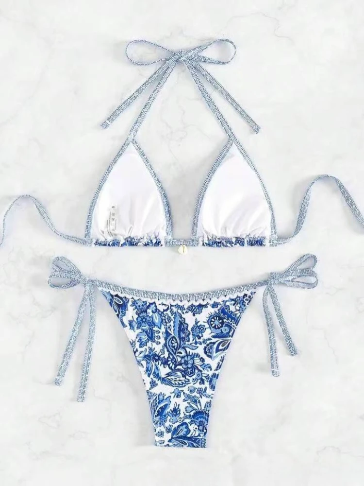 s9b3643a3010f4f07a855da22c095843f2 1.webp Blue Porcelain Bikini Set