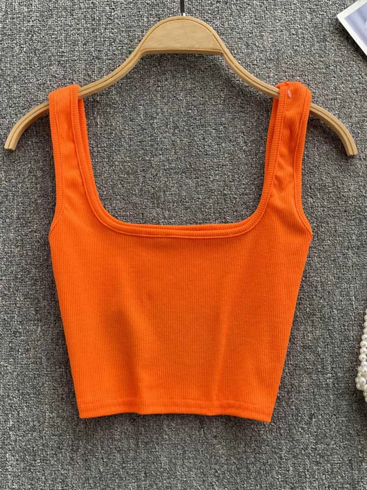 sc22832ca6ca54a70a52ea67ec522d77eq.webp Essential Ribbed Crop Tank
