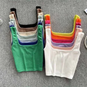 Essential Ribbed Crop Tank