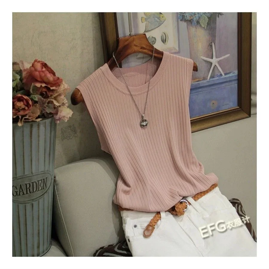se57660d8b0c44a77b850e6a7c5c63a29c.webp Classic Ribbed Knit Tank