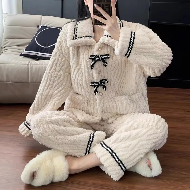 sf2c98695cb8d4c9f97e6d8a9540f98a0t.webp Cloud Cozy Fleece Pajama Set