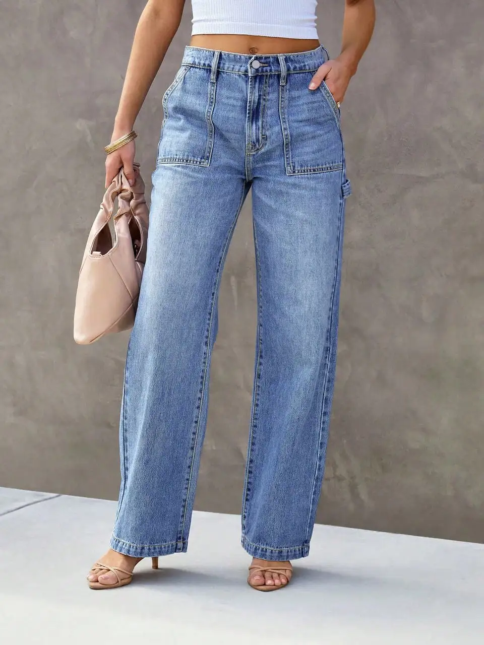 sfe4511c3af63439591008864833fa9d7x.webp Signature Wide Leg Utility Denim